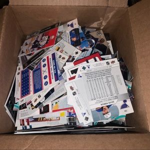 2000+ mixed sports cards